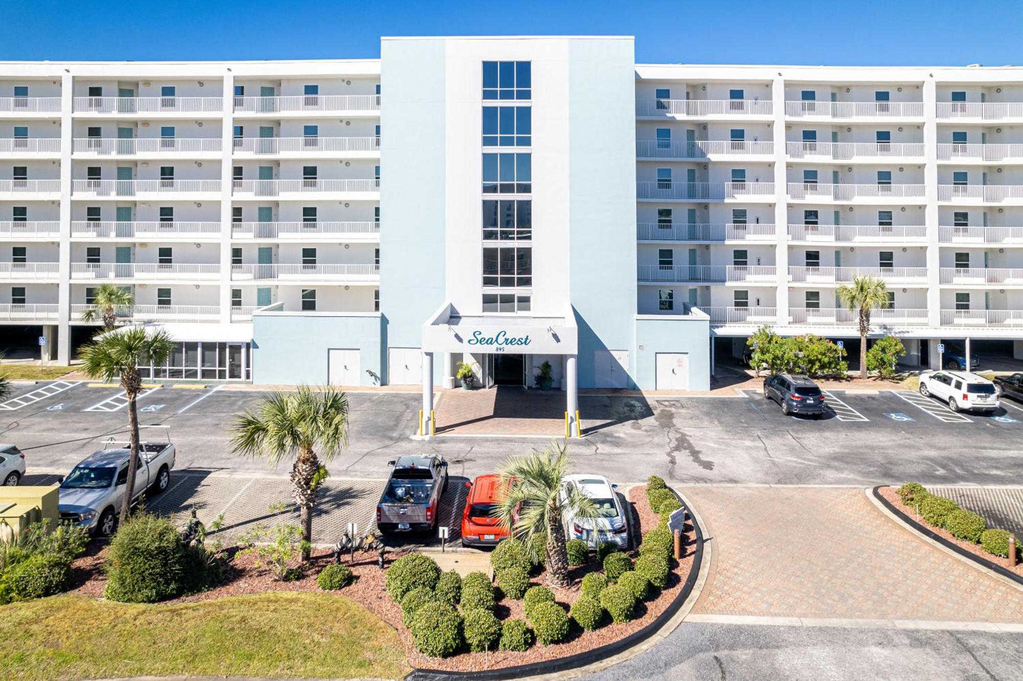 Seacrest 610 Is A 2 Bedroom Gulfside On Okaloosa Island Condo Fort Walton Beach Exterior foto