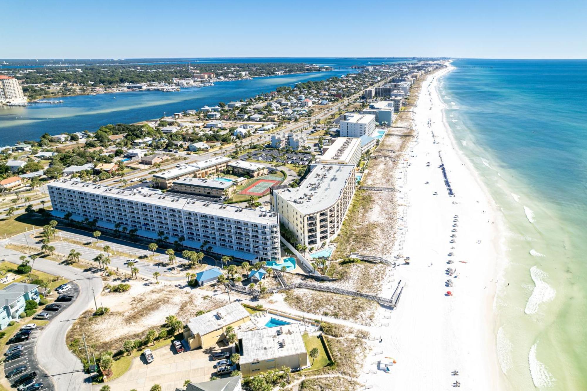 Seacrest 610 Is A 2 Bedroom Gulfside On Okaloosa Island Condo Fort Walton Beach Exterior foto