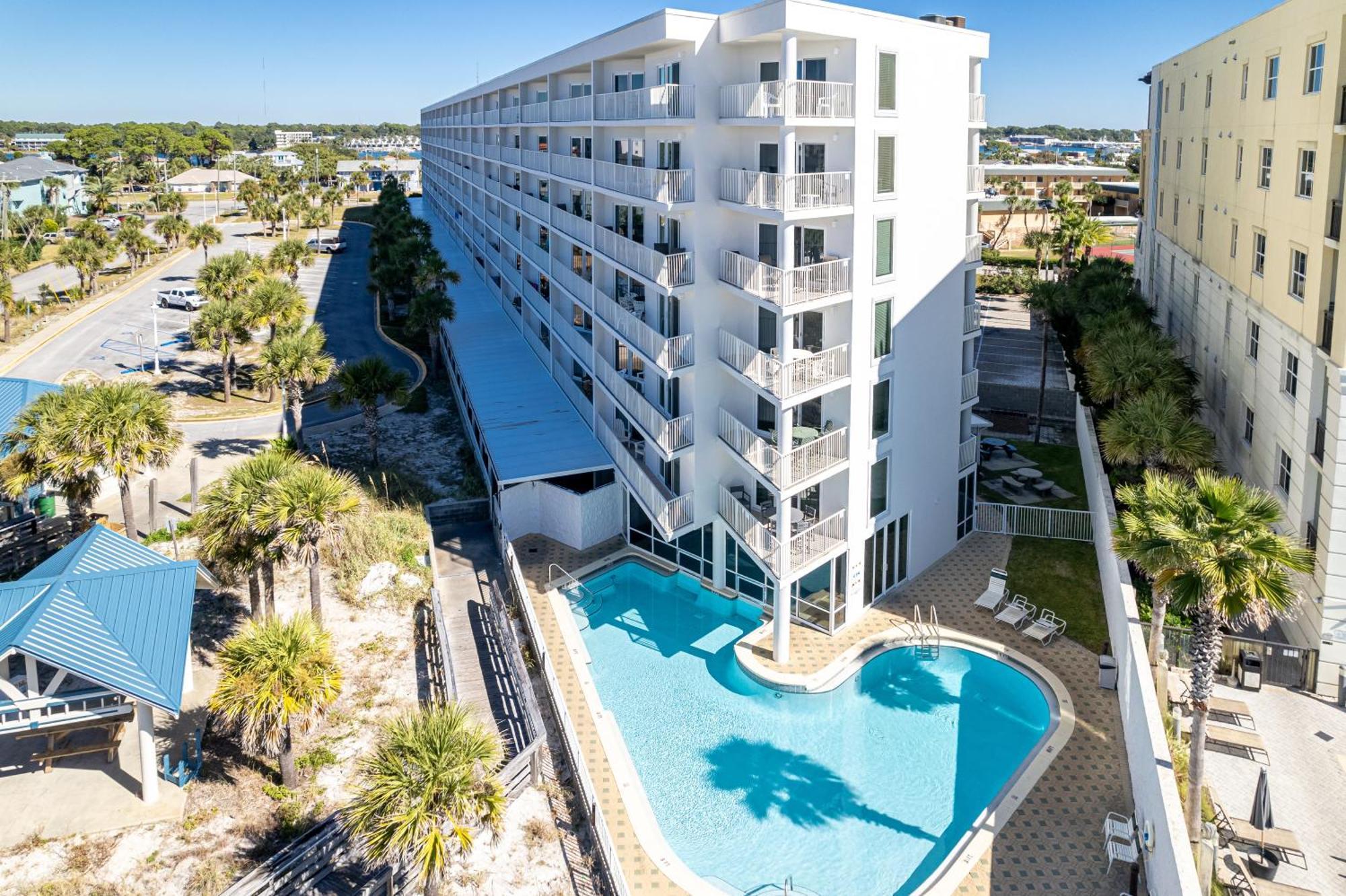 Seacrest 610 Is A 2 Bedroom Gulfside On Okaloosa Island Condo Fort Walton Beach Exterior foto