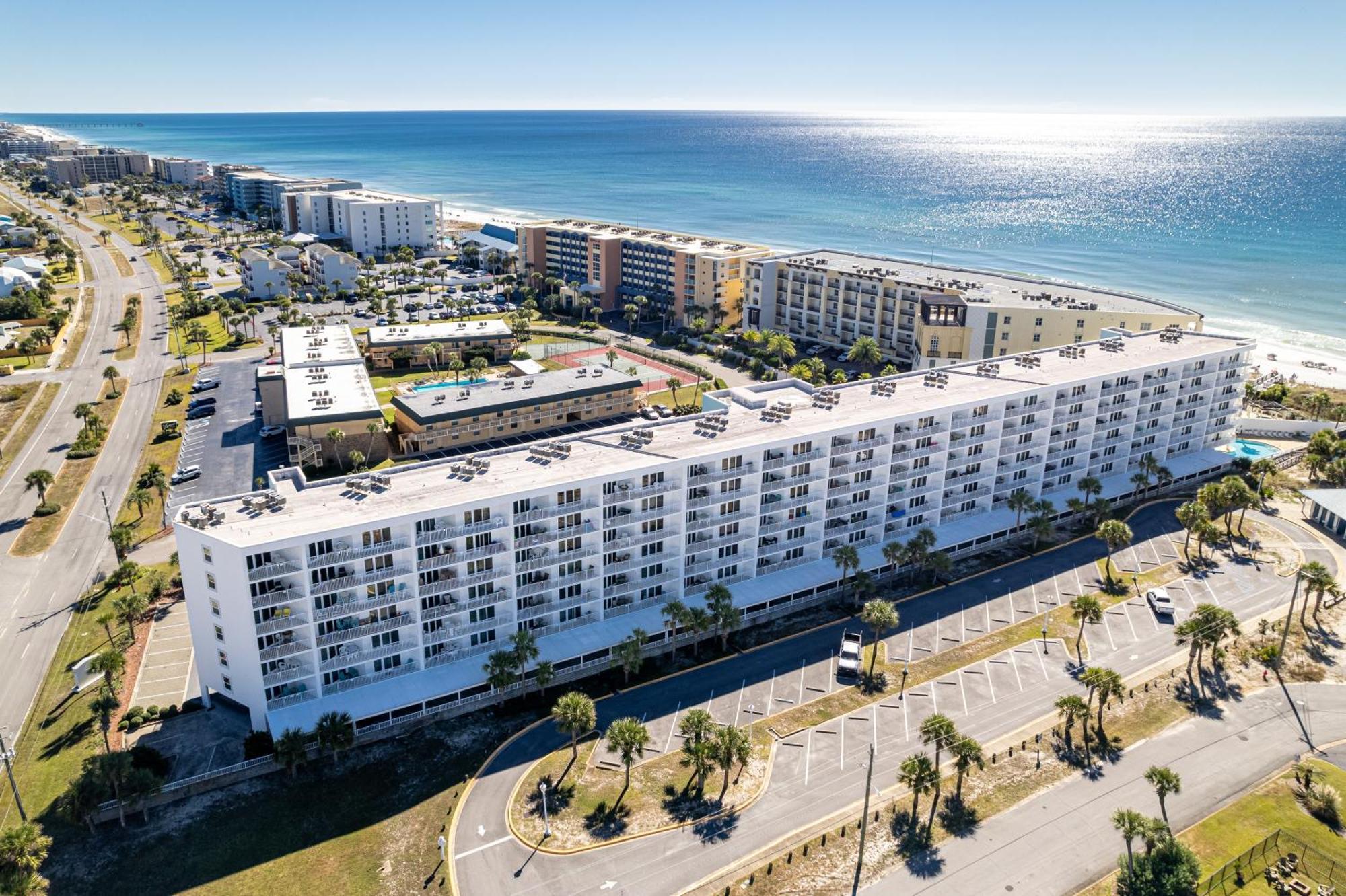 Seacrest 610 Is A 2 Bedroom Gulfside On Okaloosa Island Condo Fort Walton Beach Exterior foto